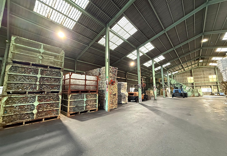 株式会社SAN-KEIのリサイクル工場